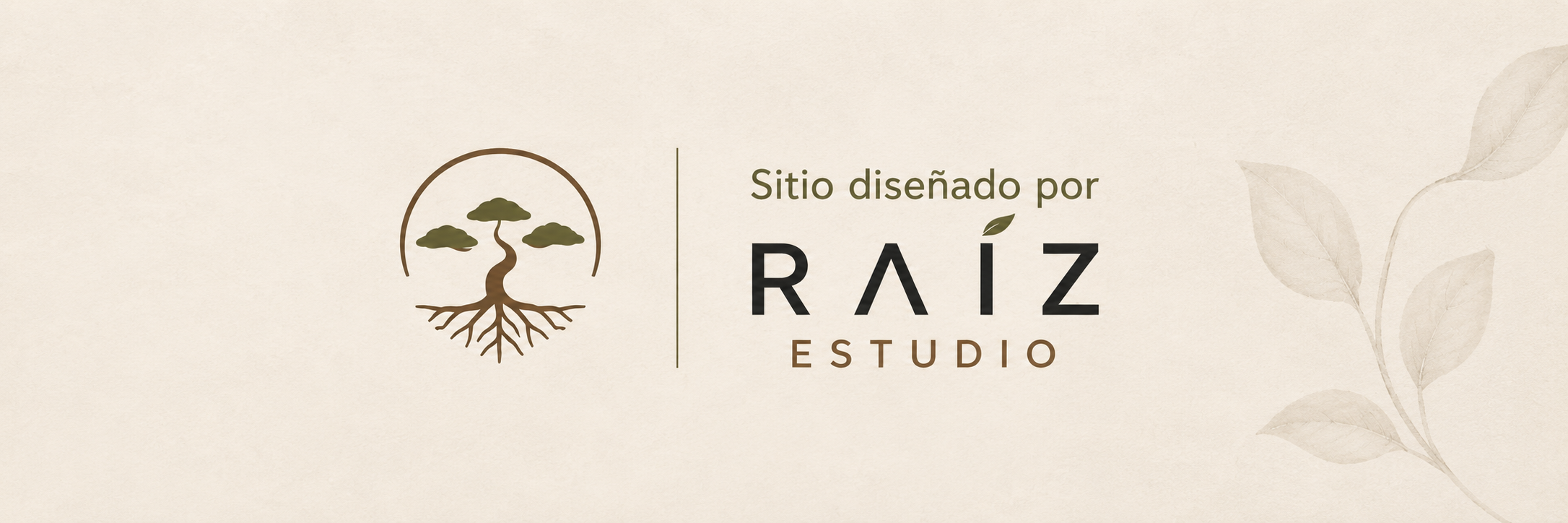 Diseñado por RAÍZ ESTUDIO